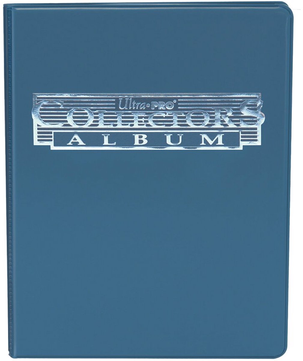 Ultra pro collectors album portfolio boek 9-pocket blauw - geen multomap niet uitbreidbaar