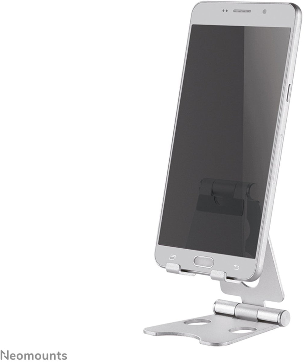 Neomounts ds10-150sl1 opvouwbare telefoonsteun t m 4,7 - zilver