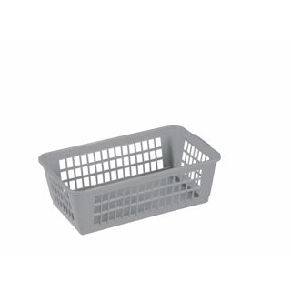 Sunware basis opbergmandje 36x15x8 cm grijs