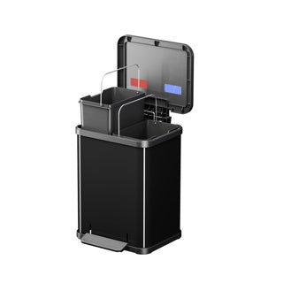 Hailoöko duo plus pedaalemmer 2x9l zwart