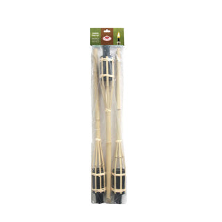 Esschert design bamboe fakkels 3 stuks | 2 stuks