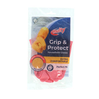 Multy huishoudhandschoen maat s | 4 stuks