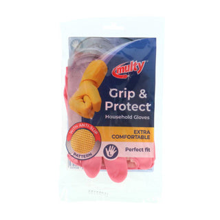Multy huishoudhandschoen maat l | 6 stuks