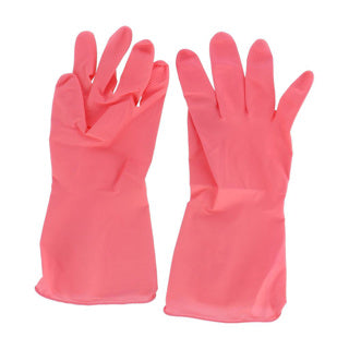 Multy rubberen huishoudhandschoenen l geel