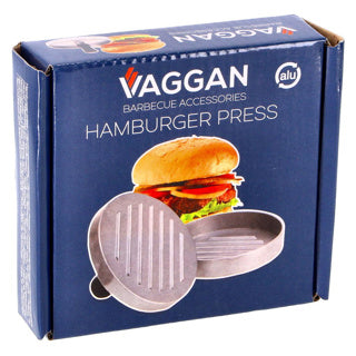 Vaggan hamburgermaker aluminium 11,7 x 9cm | 3 stuks