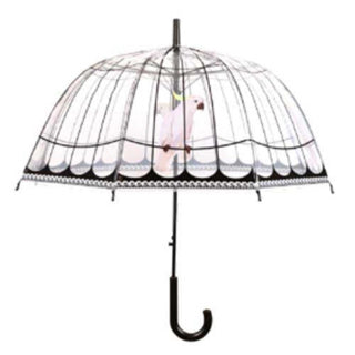 Esschert design paraplu vogelkooi transparant | 2 stuks