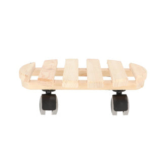 Esschert design plantenwagen rond binnen naturel