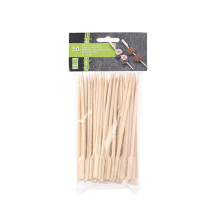 Eco-import bamboe cocktailprikkers 15 cm 50 stuks