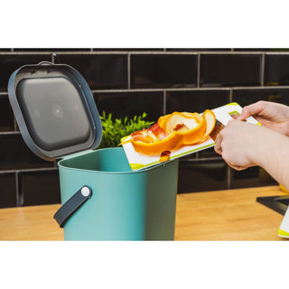 Rotho bio afvalbakje 6 l albula groen