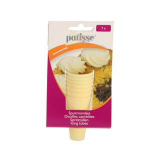 Patisse set spuitmondjes 7dlg