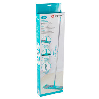 Alpina schoonmaakset telescoopstaal 7 delig