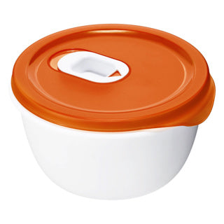 Rotho magnetronschaal 0,8 l micro papaja rood