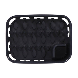 Curver essentials afdruiprek 39x29x10.9 cm antraciet