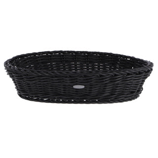 Westmark broodmand ovaal 32x23x7 cm zwart | 3 stuks