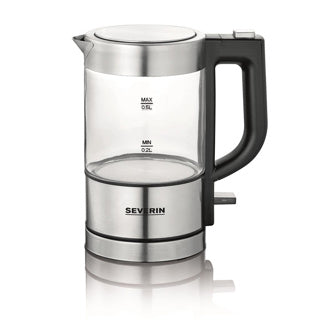 Severin glazen miniwaterkoker 1100w 0,5 l wk 3472