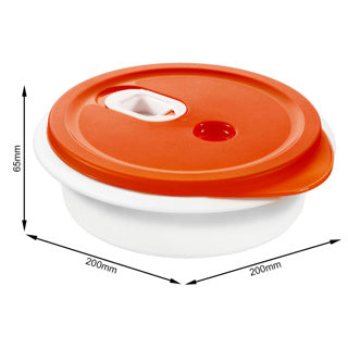 Rotho magnetronbord diep 1 l micro papaja rood