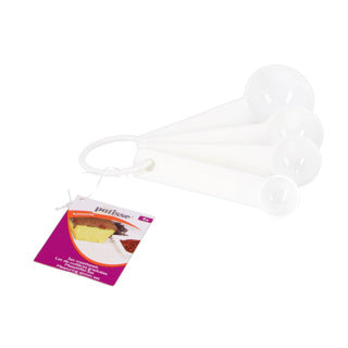 Patisse maatlepels 2-15 ml 4-delig wit