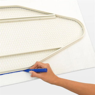 Brabantia viltlaag universeel 131x49 wit