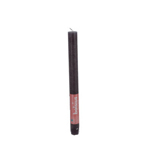 Bolsius dinerkaars rustiek stormy grijs 27 cm | 9 stuks