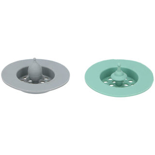 Cuisine elegance gootsteenzeef 7 cm 2 stuks groen grijs