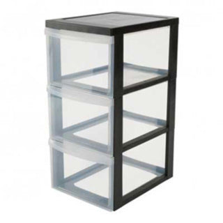 Iris ladekast 3x15l wieltjes