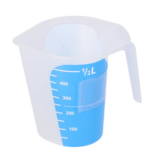 Dbp maatbeker 500ml blauw | 2 stuks