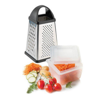 Westmark rasp 13x13,6x25 cm RVS zwart