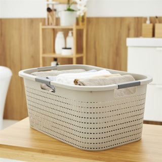 Rotho wasmand 40l country cappuccino