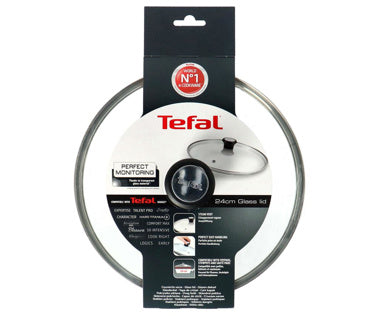 Tefal glazen deksel met stoomgaatje ø24 cm