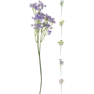 Decoratie tak bloemen 73cm 5 assorti | 3 stuks