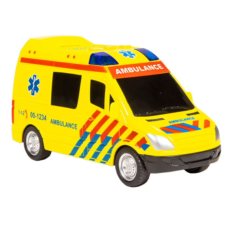 112 reddingsracers ambulance met licht en geluid