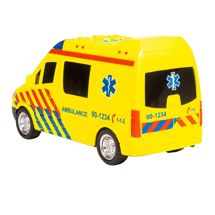 112 reddingsracers ambulance met licht en geluid