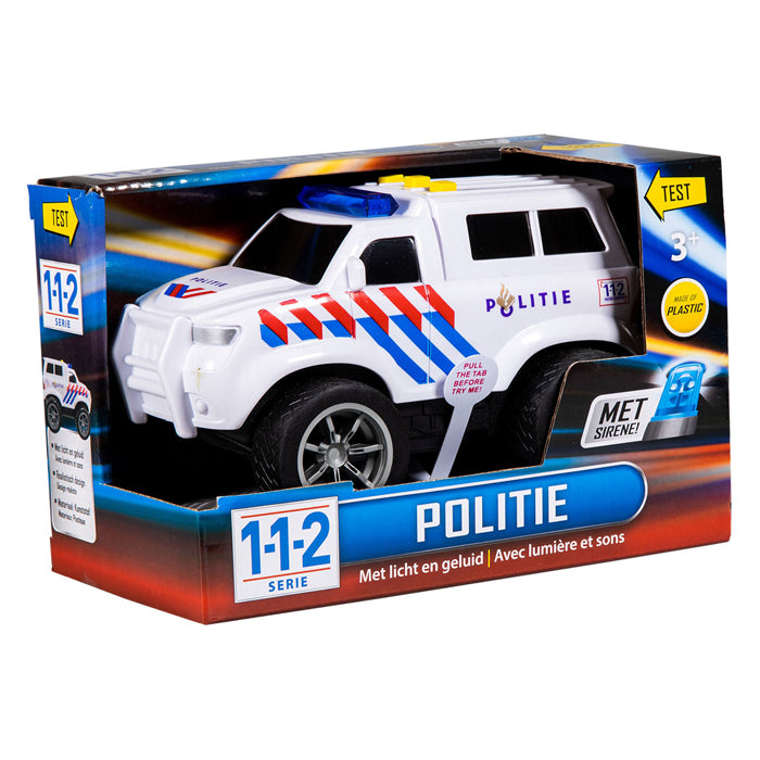 112 reddingsracers politie met licht en geluid