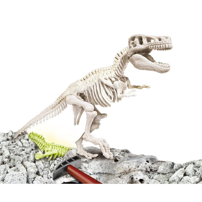 Clementoni archeo spel t-rex fluo