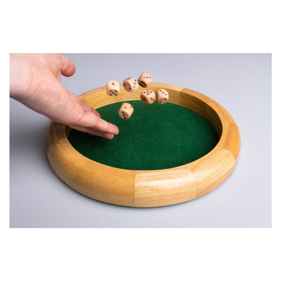 Clownspellen dobbelbak houten bordspel