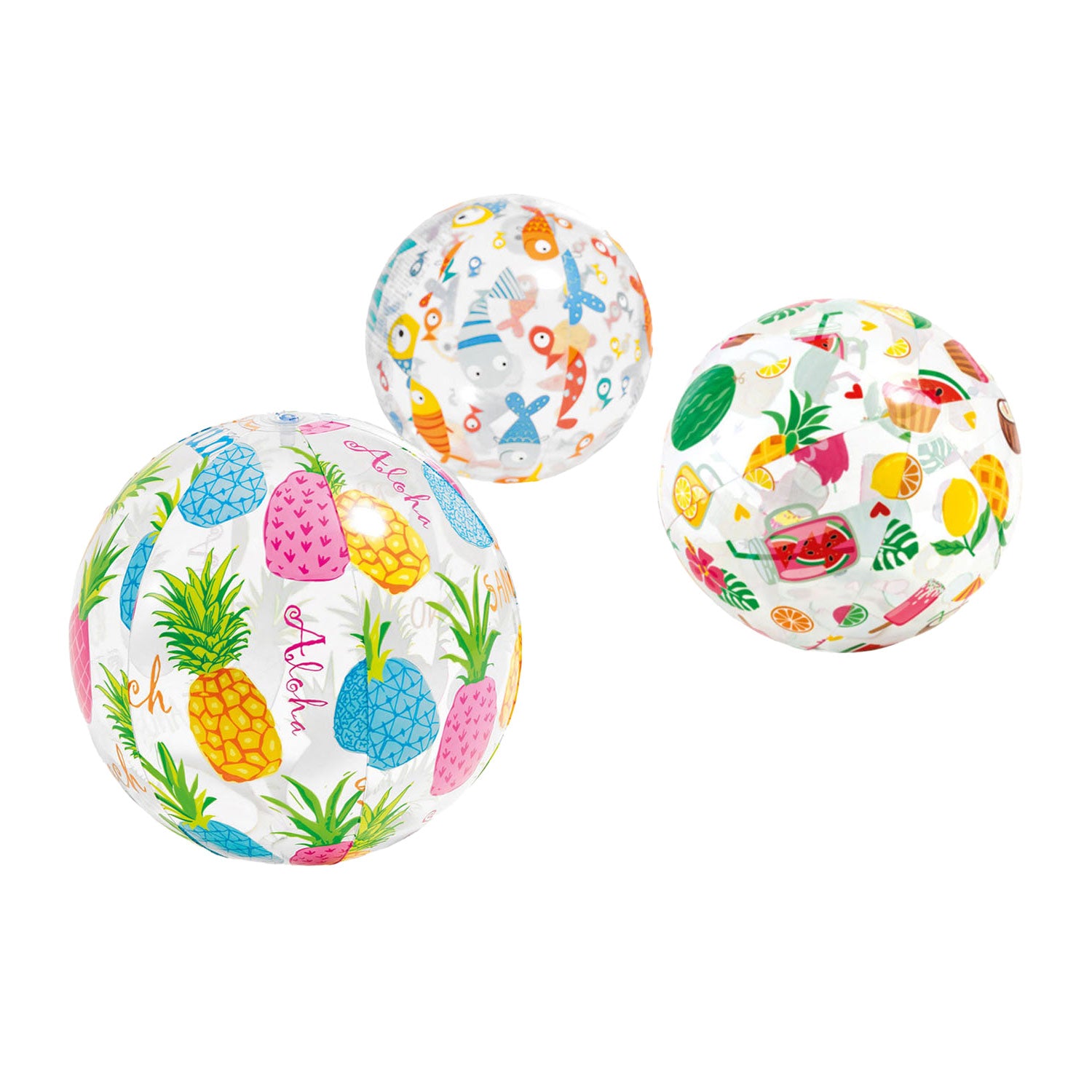 Intex strandbal 51cm lively print