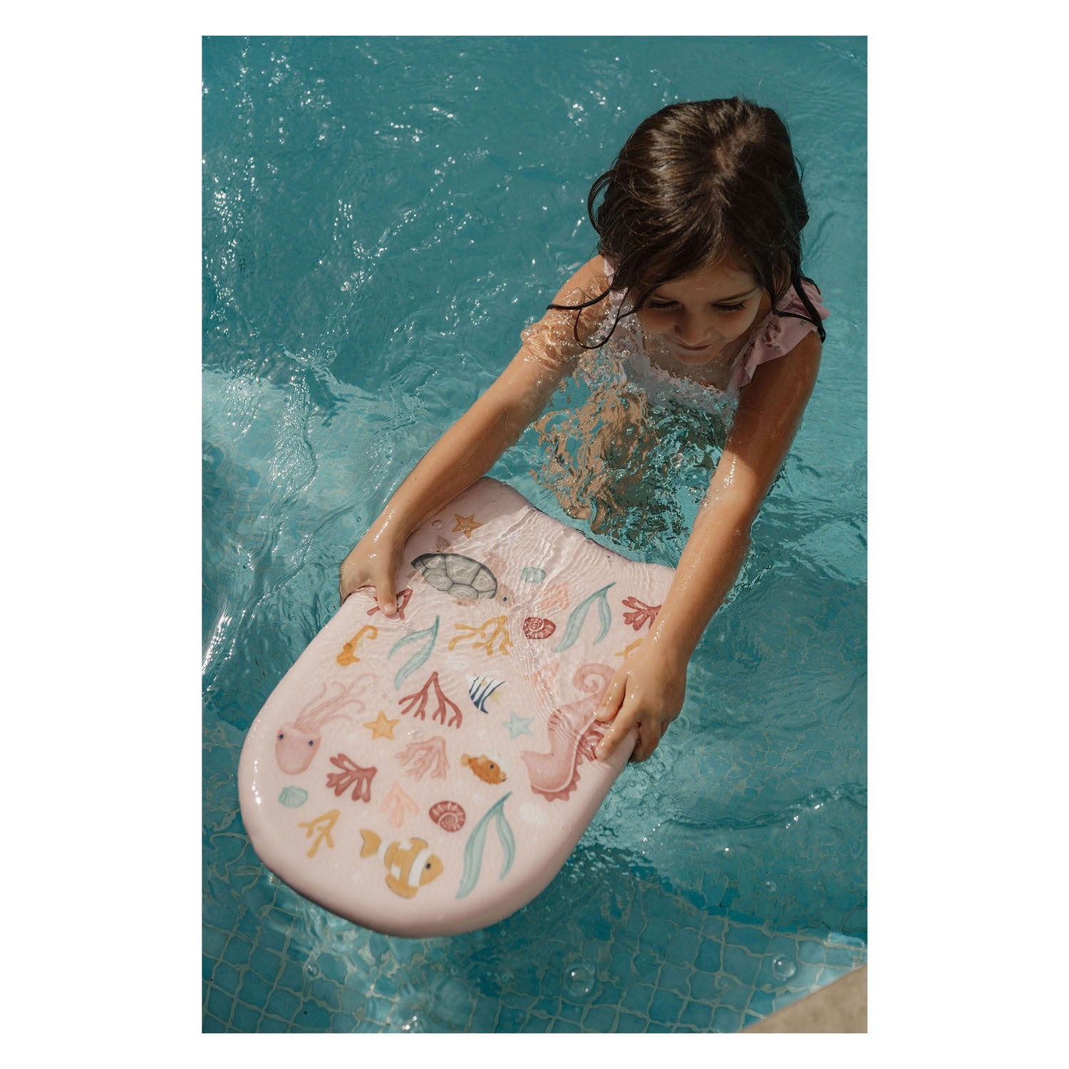 Little Dutch Ocean Dreams kickboard roze