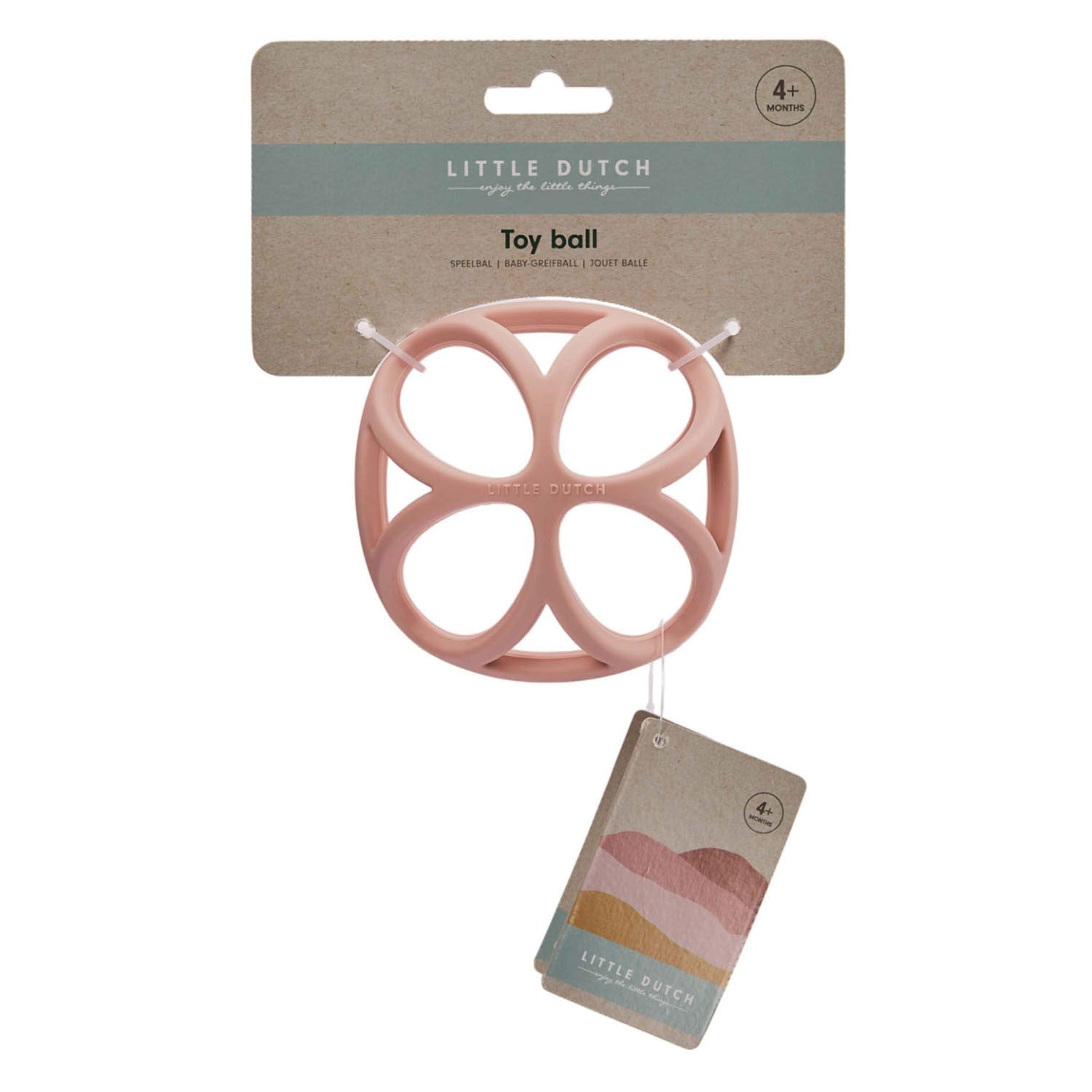 Little Dutch grijpbal roze