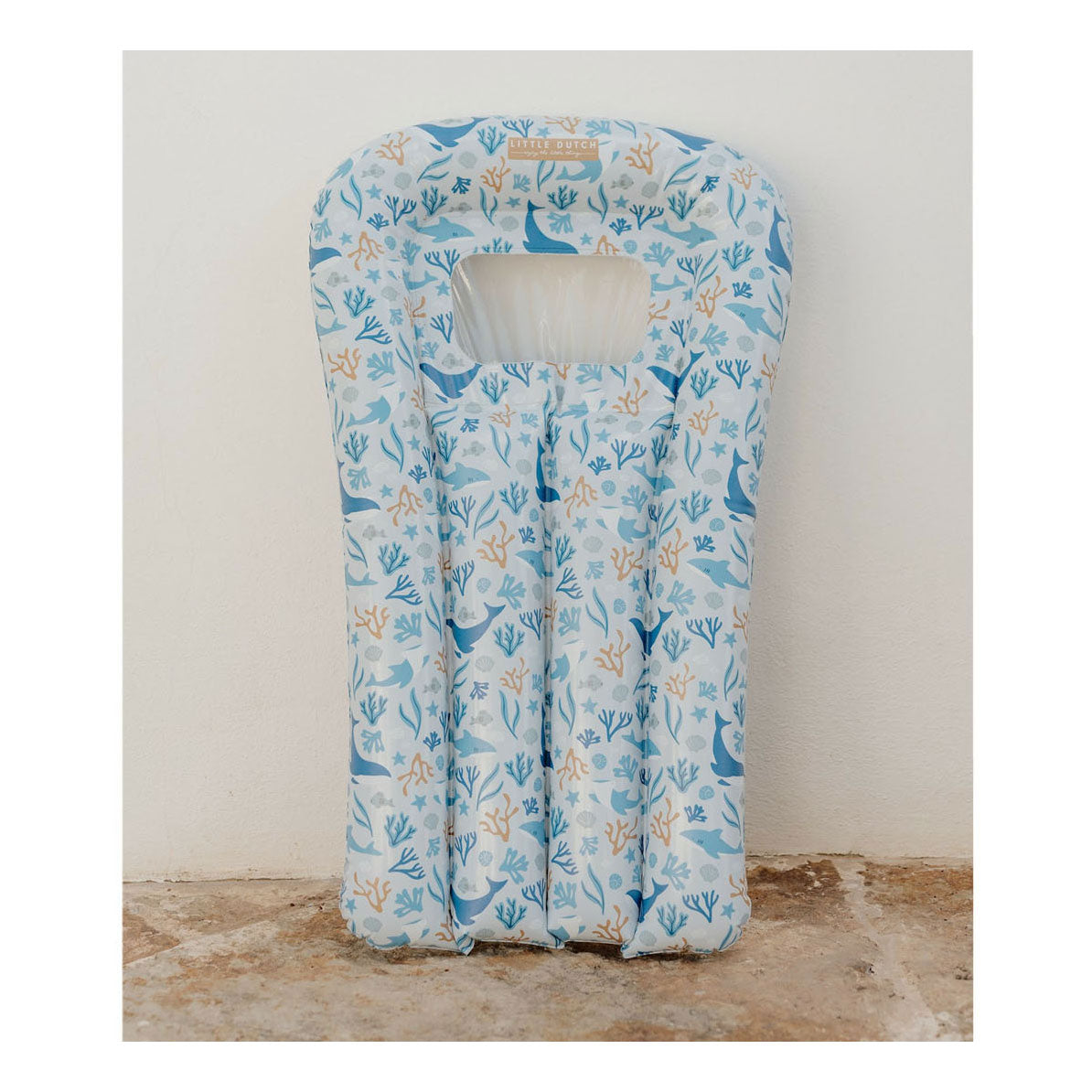 Little Dutch Ocean Dreams luchtbed blauw