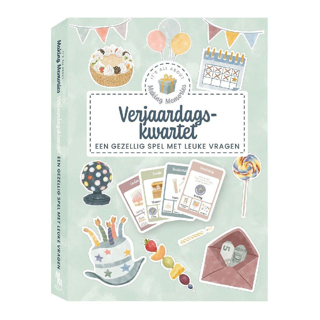 Herinneringen maken verjaardag kwartet