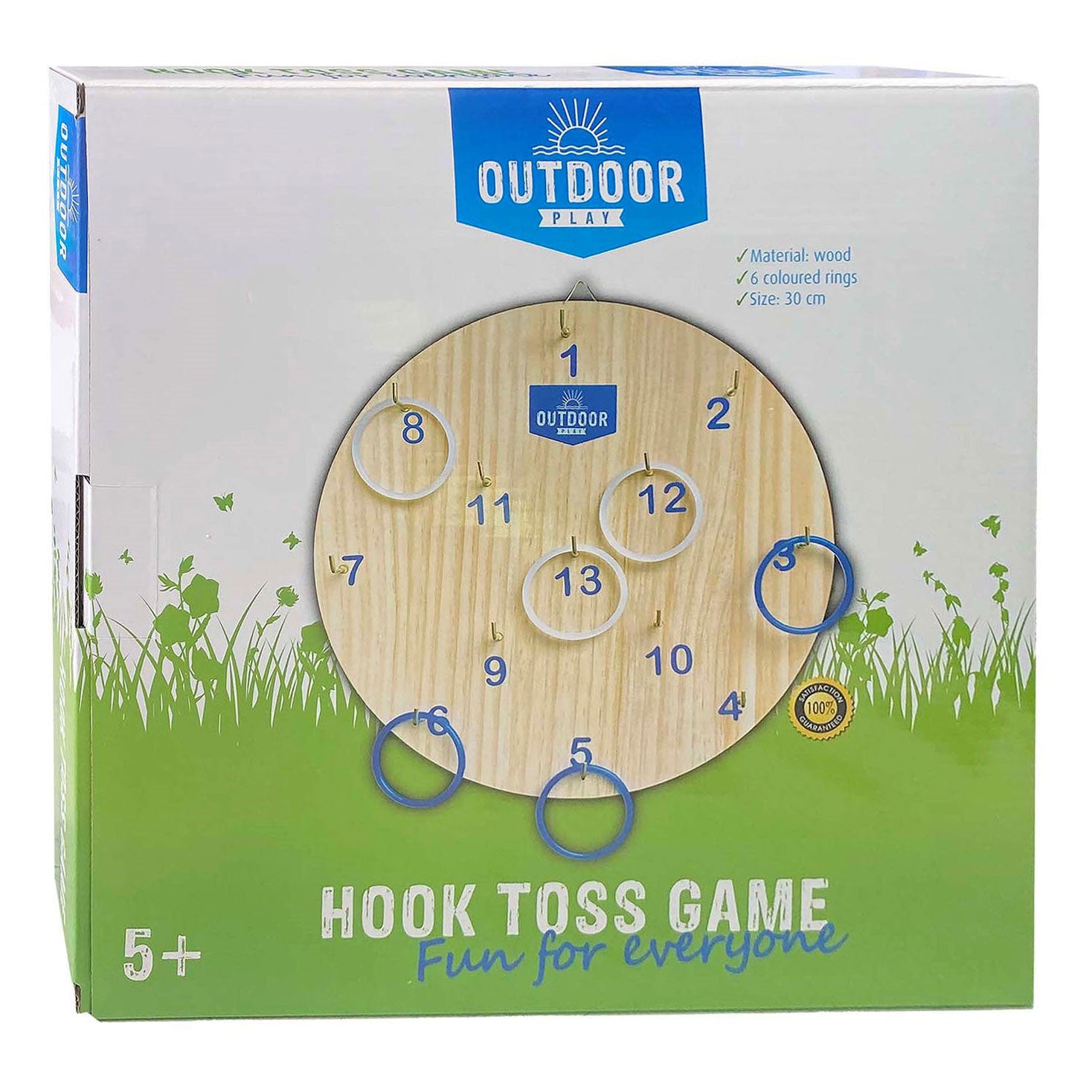 Buitenspeelringwerpbord, 30cm