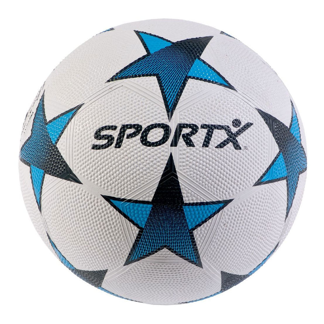 SportX Voetbalrubber Blauwe Ster 360-380gr