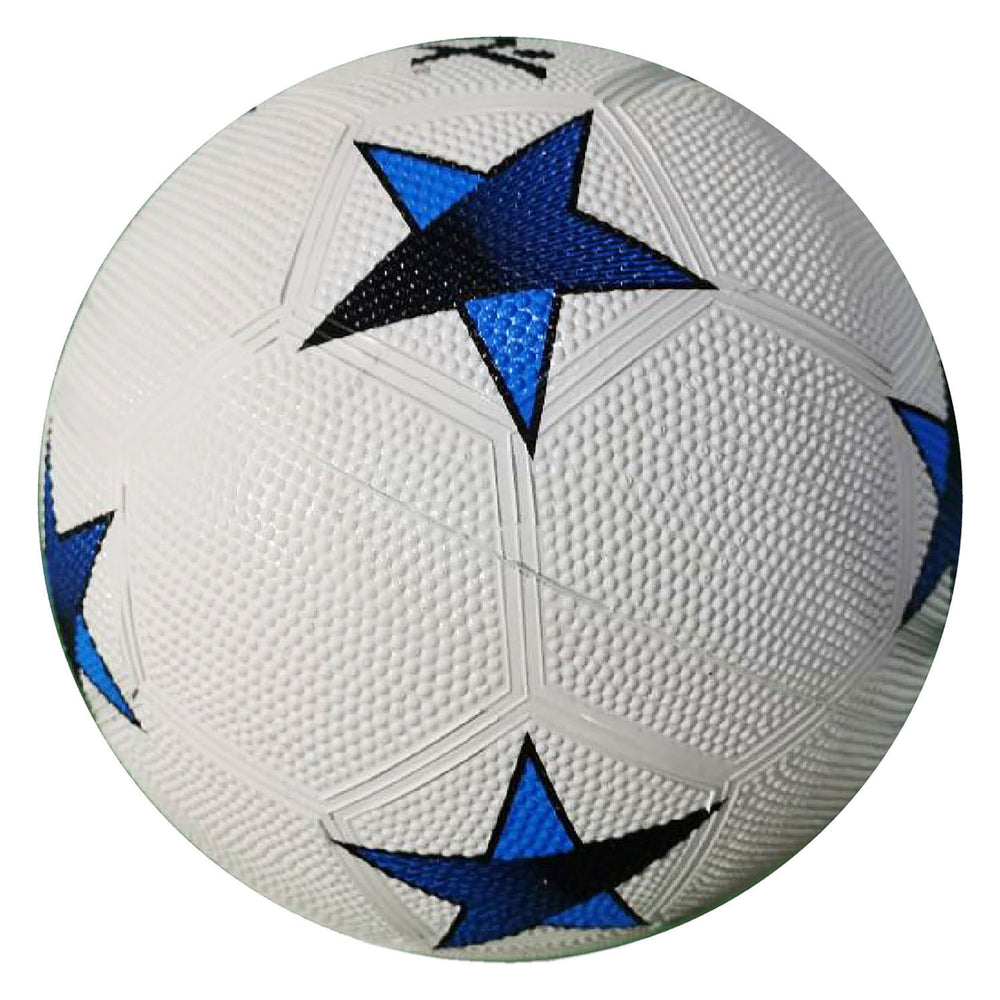 SportX Voetbalrubber Blauwe Ster 360-380gr