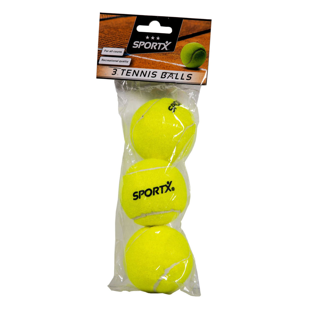 Sportx tennisballen, 3e.