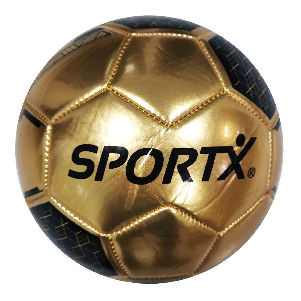 Sportx voetbal 330-350 gr goud