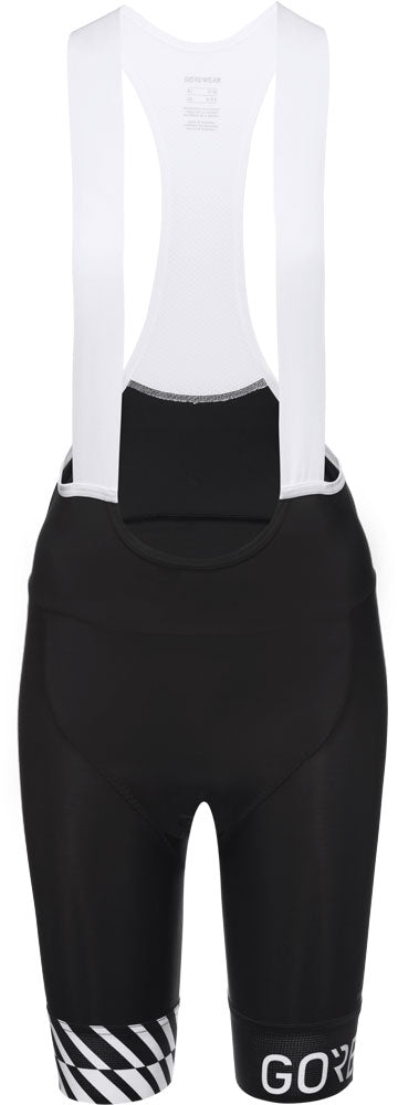 Gorewear swiftride optical - women's bib shorts with pad | l
