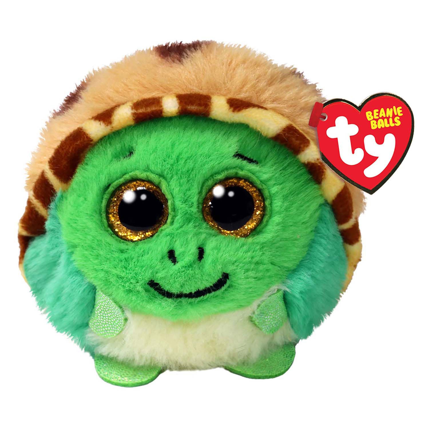Ty beanie balls knuffel schildpad kruiser 10 cm