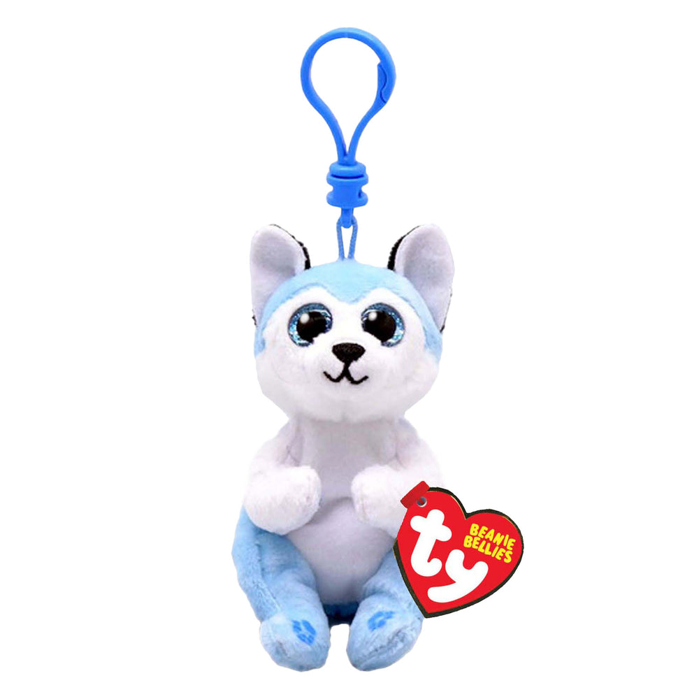 Ty Beanie Baby's Buikclip Thunder Husky, 10cm