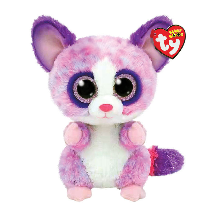 Ty Beanie Boo's Becca roze bush baby, 15 cm