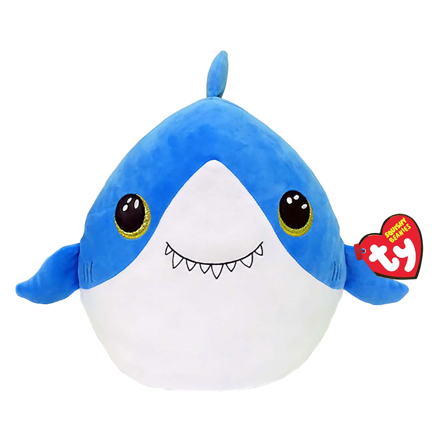 Ty beanie ty squish a boo finsley haai, 20 cm